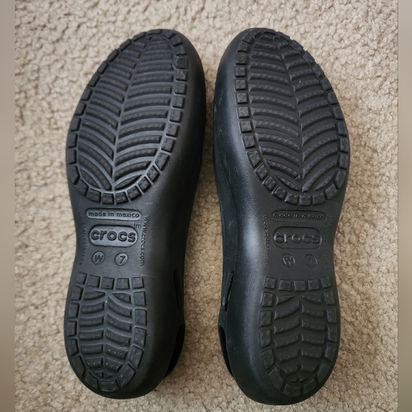Crocs women's Kadee slip on flats size 7 - Picture 6 of 6